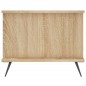 vidaXL Couchtisch Sonoma-Eiche 90x50x40 cm Holzwerkstoff vidaXL Couchtisch Sonoma-Eiche 90x50x40 cm Holzwerkstoff