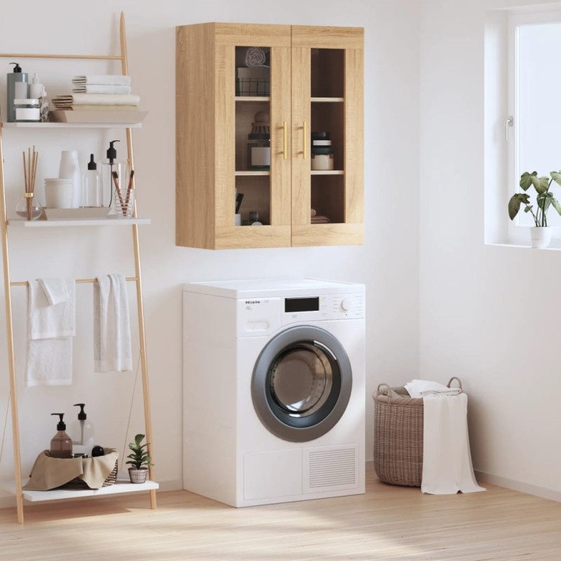 vidaXL Wandschrank Sonoma-Eiche 69,5x34x90 cm vidaXL Wandschrank Sonoma-Eiche 69,5x34x90 cm