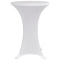 vidaXL Stehtischhussen 4 Stk. Ø 60 cm Weiß Stretch vidaXL Stehtischhussen 4 Stk. Ø 60 cm Weiß Stretch