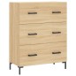 vidaXL Sideboard Sonoma-Eiche 69,5x34x90 cm Holzwerkstoff vidaXL Sideboard Sonoma-Eiche 69,5x34x90 cm Holzwerkstoff