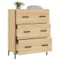 vidaXL Sideboard Sonoma-Eiche 69,5x34x90 cm Holzwerkstoff vidaXL Sideboard Sonoma-Eiche 69,5x34x90 cm Holzwerkstoff