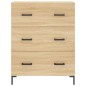 vidaXL Sideboard Sonoma-Eiche 69,5x34x90 cm Holzwerkstoff vidaXL Sideboard Sonoma-Eiche 69,5x34x90 cm Holzwerkstoff
