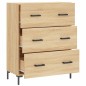 vidaXL Sideboard Sonoma-Eiche 69,5x34x90 cm Holzwerkstoff vidaXL Sideboard Sonoma-Eiche 69,5x34x90 cm Holzwerkstoff