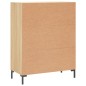 vidaXL Sideboard Sonoma-Eiche 69,5x34x90 cm Holzwerkstoff vidaXL Sideboard Sonoma-Eiche 69,5x34x90 cm Holzwerkstoff