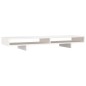 vidaXL Monitorständer Weiß 100x27x14 cm Massivholz Kiefer vidaXL Monitorständer Weiß 100x27x14 cm Massivholz Kiefer