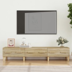 vidaXL TV-Schrank Sonoma-Eiche 150x34,5x30 cm Holzwerkstoff