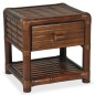 vidaXL Nachttisch 45×45×40 cm Bambus Dunkelbraun vidaXL Nachttisch 45×45×40 cm Bambus Dunkelbraun