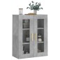 vidaXL Wandschrank Betongrau 69,5x34x90 cm vidaXL Wandschrank Betongrau 69,5x34x90 cm