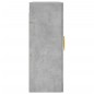 vidaXL Wandschrank Betongrau 69,5x34x90 cm vidaXL Wandschrank Betongrau 69,5x34x90 cm