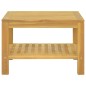 vidaXL Couchtisch 60x60x40 cm Massivholz Teak vidaXL Couchtisch 60x60x40 cm Massivholz Teak