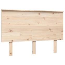 vidaXL Kopfteil 124x6x82,5 cm Massivholz Kiefer