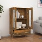 vidaXL Highboard Räuchereiche 70x31x115 cm Holzwerkstoff vidaXL Highboard Räuchereiche 70x31x115 cm Holzwerkstoff