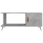 vidaXL Couchtisch Betongrau 90x50x40 cm Holzwerkstoff vidaXL Couchtisch Betongrau 90x50x40 cm Holzwerkstoff