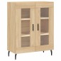 vidaXL Sideboard Sonoma-Eiche 69,5x34x90 cm Holzwerkstoff vidaXL Sideboard Sonoma-Eiche 69,5x34x90 cm Holzwerkstoff