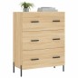 vidaXL Sideboard Sonoma-Eiche 69,5x34x90 cm Holzwerkstoff vidaXL Sideboard Sonoma-Eiche 69,5x34x90 cm Holzwerkstoff