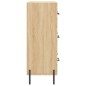 vidaXL Sideboard Sonoma-Eiche 69,5x34x90 cm Holzwerkstoff vidaXL Sideboard Sonoma-Eiche 69,5x34x90 cm Holzwerkstoff