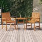 vidaXL 3-tlg. Garten-Lounge-Set Massivholz Akazie vidaXL 3-tlg. Garten-Lounge-Set Massivholz Akazie
