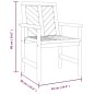 vidaXL 3-tlg. Garten-Lounge-Set Massivholz Akazie vidaXL 3-tlg. Garten-Lounge-Set Massivholz Akazie