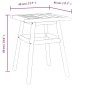 vidaXL 3-tlg. Garten-Lounge-Set Massivholz Akazie vidaXL 3-tlg. Garten-Lounge-Set Massivholz Akazie