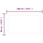 vidaXL LED-Badspiegel 60x100 cm vidaXL LED-Badspiegel 60x100 cm