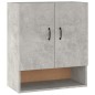 vidaXL Wandschrank Betongrau 60x31x70 cm Holzwerkstoff vidaXL Wandschrank Betongrau 60x31x70 cm Holzwerkstoff