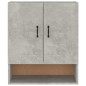 vidaXL Wandschrank Betongrau 60x31x70 cm Holzwerkstoff vidaXL Wandschrank Betongrau 60x31x70 cm Holzwerkstoff