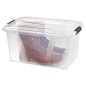 vidaXL Aufbewahrungsboxen mit Deckeln 2 Stk. Transparent 14 L vidaXL Aufbewahrungsboxen mit Deckeln 2 Stk. Transparent 14 L