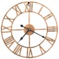 vidaXL Wanduhr Metall 40 cm Golden vidaXL Wanduhr Metall 40 cm Golden