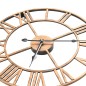 vidaXL Wanduhr Metall 40 cm Golden vidaXL Wanduhr Metall 40 cm Golden