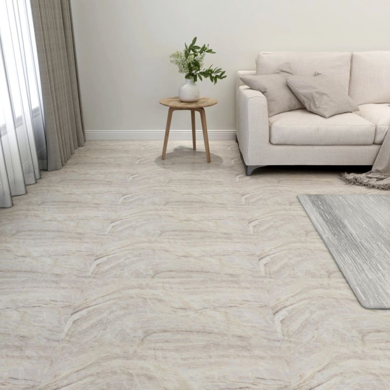 vidaXL PVC-Fliesen Selbstklebend 55 Stk. 5,11 m² Beige vidaXL PVC-Fliesen Selbstklebend 55 Stk. 5,11 m² Beige