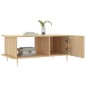 vidaXL Couchtisch Sonoma-Eiche 90x50x40 cm Holzwerkstoff vidaXL Couchtisch Sonoma-Eiche 90x50x40 cm Holzwerkstoff