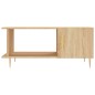 vidaXL Couchtisch Sonoma-Eiche 90x50x40 cm Holzwerkstoff vidaXL Couchtisch Sonoma-Eiche 90x50x40 cm Holzwerkstoff