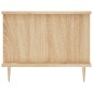 vidaXL Couchtisch Sonoma-Eiche 90x50x40 cm Holzwerkstoff vidaXL Couchtisch Sonoma-Eiche 90x50x40 cm Holzwerkstoff