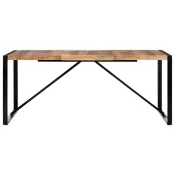 vidaXL Esstisch 180x90x75 cm Massivholz mit Palisander-Finish