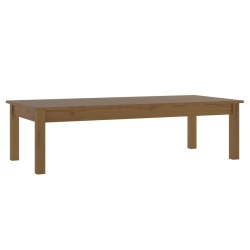 vidaXL Couchtisch Honigbraun 110x50x30 cm Massivholz Kiefer
