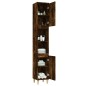vidaXL Badschrank Räuchereiche 30x30x190 cm Holzwerkstoff vidaXL Badschrank Räuchereiche 30x30x190 cm Holzwerkstoff