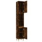 vidaXL Badschrank Räuchereiche 30x30x190 cm Holzwerkstoff vidaXL Badschrank Räuchereiche 30x30x190 cm Holzwerkstoff