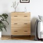 vidaXL Sideboard Sonoma-Eiche 69,5x34x90 cm Holzwerkstoff vidaXL Sideboard Sonoma-Eiche 69,5x34x90 cm Holzwerkstoff