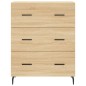 vidaXL Sideboard Sonoma-Eiche 69,5x34x90 cm Holzwerkstoff vidaXL Sideboard Sonoma-Eiche 69,5x34x90 cm Holzwerkstoff