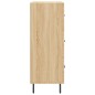 vidaXL Sideboard Sonoma-Eiche 69,5x34x90 cm Holzwerkstoff vidaXL Sideboard Sonoma-Eiche 69,5x34x90 cm Holzwerkstoff