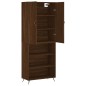 vidaXL Highboard Braun Eichen-Optik 69,5x34x180 cm Holzwerkstoff vidaXL Highboard Braun Eichen-Optik 69,5x34x180 cm Holzwerkstoff