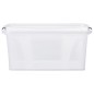 vidaXL Aufbewahrungsboxen mit Deckeln 2 Stk. Transparent 32 L vidaXL Aufbewahrungsboxen mit Deckeln 2 Stk. Transparent 32 L