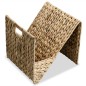 vidaXL Zeitschriftenhalter 31 x 31 x 31 cm Wasserhyazinthe vidaXL Zeitschriftenhalter 31 x 31 x 31 cm Wasserhyazinthe