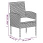 vidaXL 7-tlg. Garten-Essgruppe mit Kissen Schwarz Poly Rattan vidaXL 7-tlg. Garten-Essgruppe mit Kissen Schwarz Poly Rattan
