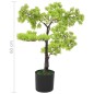 vidaXL Künstlicher Bonsai Zypresse mit Topf 60 cm Grün vidaXL Künstlicher Bonsai Zypresse mit Topf 60 cm Grün