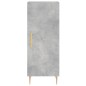 vidaXL Sideboard Betongrau 34,5x34x90 cm Holzwerkstoff vidaXL Sideboard Betongrau 34,5x34x90 cm Holzwerkstoff