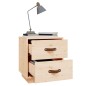 vidaXL Nachttische 2 Stk. 40x34x45 cm Massivholz Kiefer vidaXL Nachttische 2 Stk. 40x34x45 cm Massivholz Kiefer