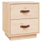 vidaXL Nachttische 2 Stk. 40x34x45 cm Massivholz Kiefer vidaXL Nachttische 2 Stk. 40x34x45 cm Massivholz Kiefer