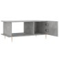 vidaXL Couchtisch Betongrau 90x50x40 cm Holzwerkstoff vidaXL Couchtisch Betongrau 90x50x40 cm Holzwerkstoff