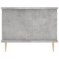 vidaXL Couchtisch Betongrau 90x50x40 cm Holzwerkstoff vidaXL Couchtisch Betongrau 90x50x40 cm Holzwerkstoff